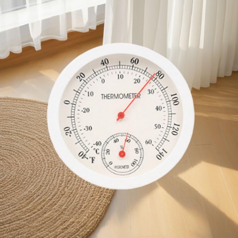 Dial Pointer Type Indoor Wall Mounted Freestanding Purpose Temperature Gauge