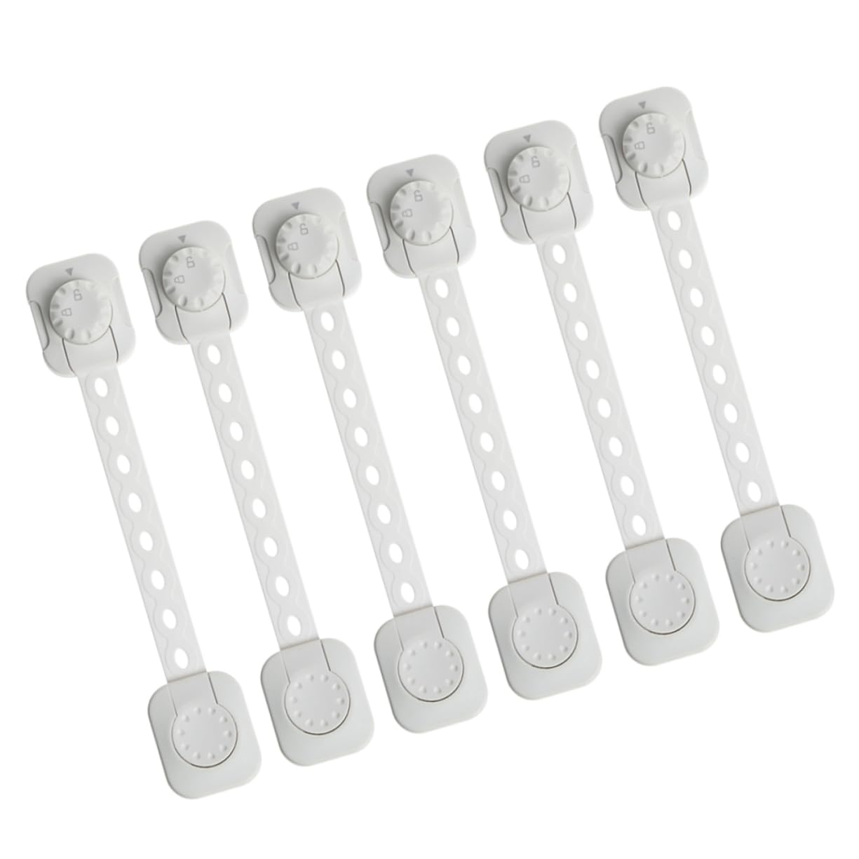 KOMBIUDA 12 Pièces serrures de sécurité pour bébé loquets de sécurité pour enfants serrures de sécurité pour enfants verrou placard Verrouillage d'armoire serrures adhésives pour armoires