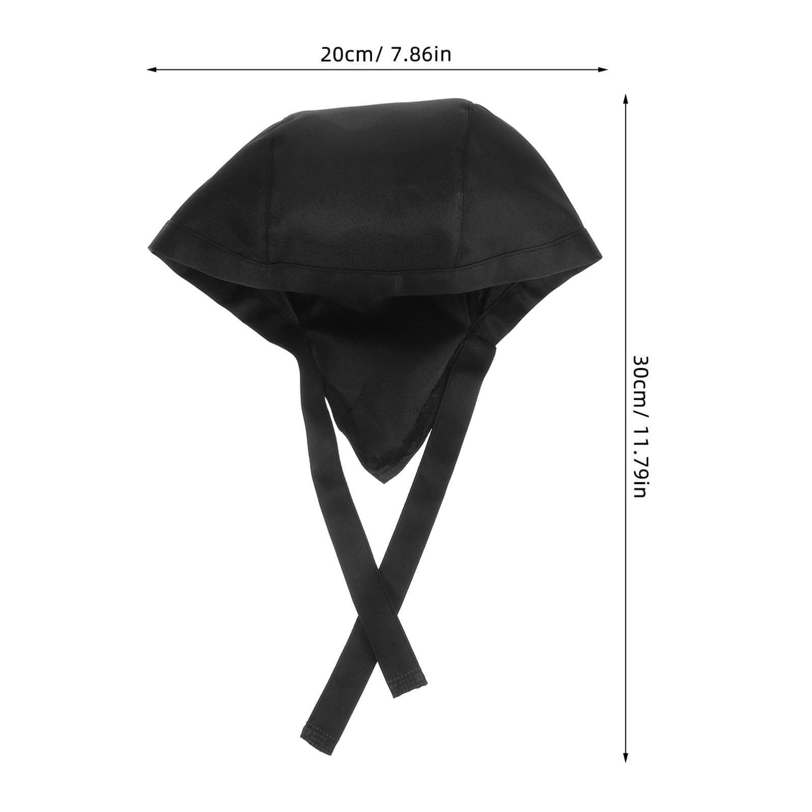 SHERCHPRY 10 Juegos De Gorras para Hombre Y Mujer Negras Unisex Ajustables para Cocina 3 Unidades X 10