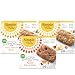 Simple Mills Soft-Baked Almond Flour Bars, Variety Pack - (2) Nutty Banana Bread, (1) Spiced Carrot Cake, 3 Count