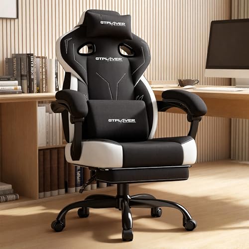 Image of GTPLAYER Gaming Chair for Adults, Ergonomic High Back Chair with Footrest