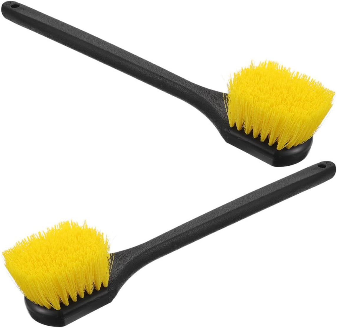 2Pcs Long Handle Wheel and Tire Brush for Tire Cleaning