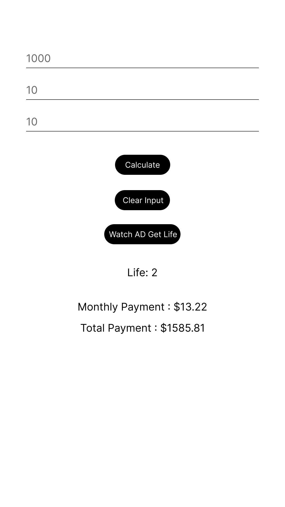 Loan Calculator - App on Amazon Appstore