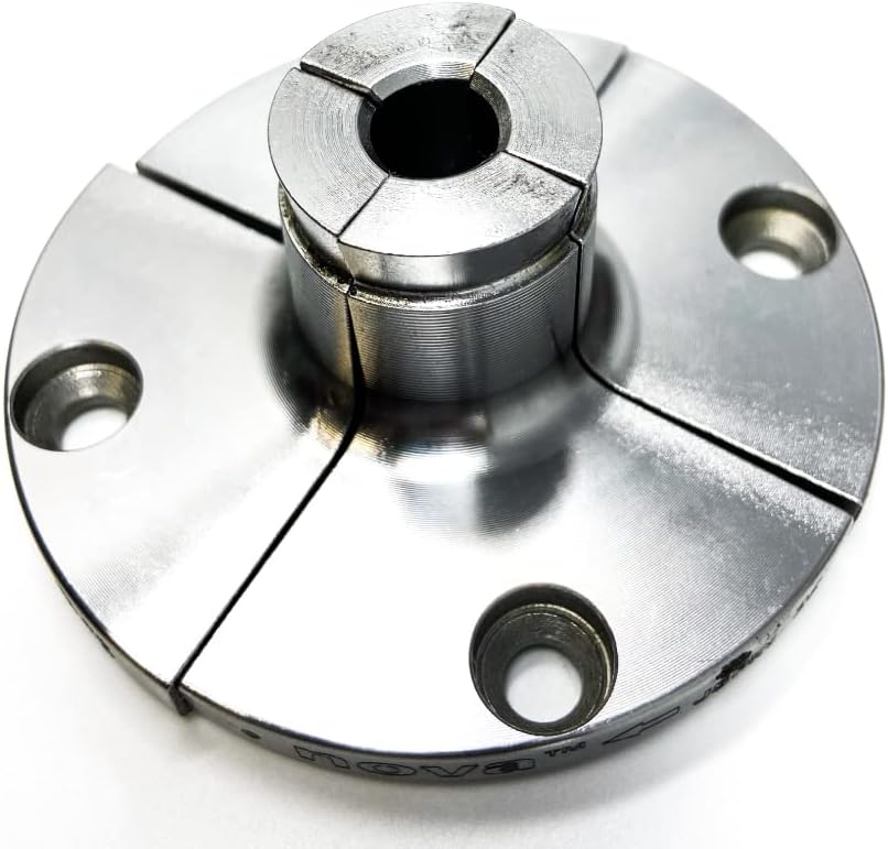 Nova Pro-Tek 48296 G3 Wood Lathe Chuck Kit with 3 jaw sets (2" Standard, 4" Bowl Jaws, and 1" Pin Jaws) insert version, with adapter insert (Separate Adapter Insert Purchase Required)