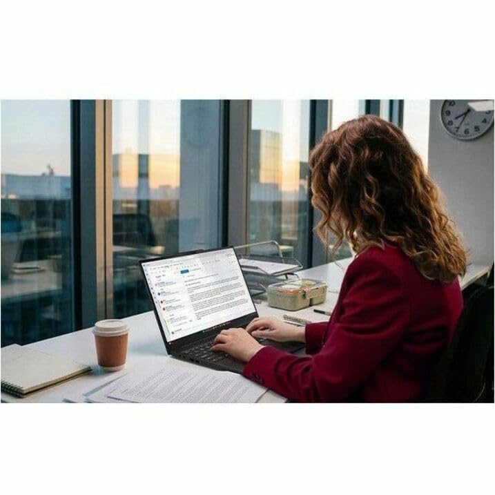 Image of Lenovo ThinkPad T16 Gen 5 21WX002PUS 16 inch Copilot+ PC Notebook - WUXGA - 60 Hz - AMD Ryzen AI 5 PRO Ryzen AI PRO 400 Series 440-16 GB - 256 GB SSD - English Keyboard - Black - AMD Chip - 1920 x 1200