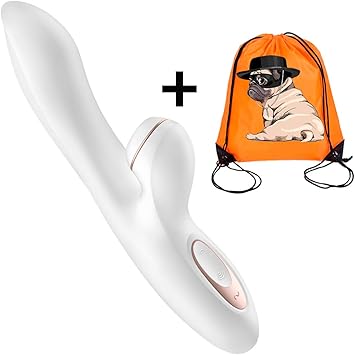Succionador Clítoris y Vibrador (G-SPOT RABBIT + MOCHILA ...
