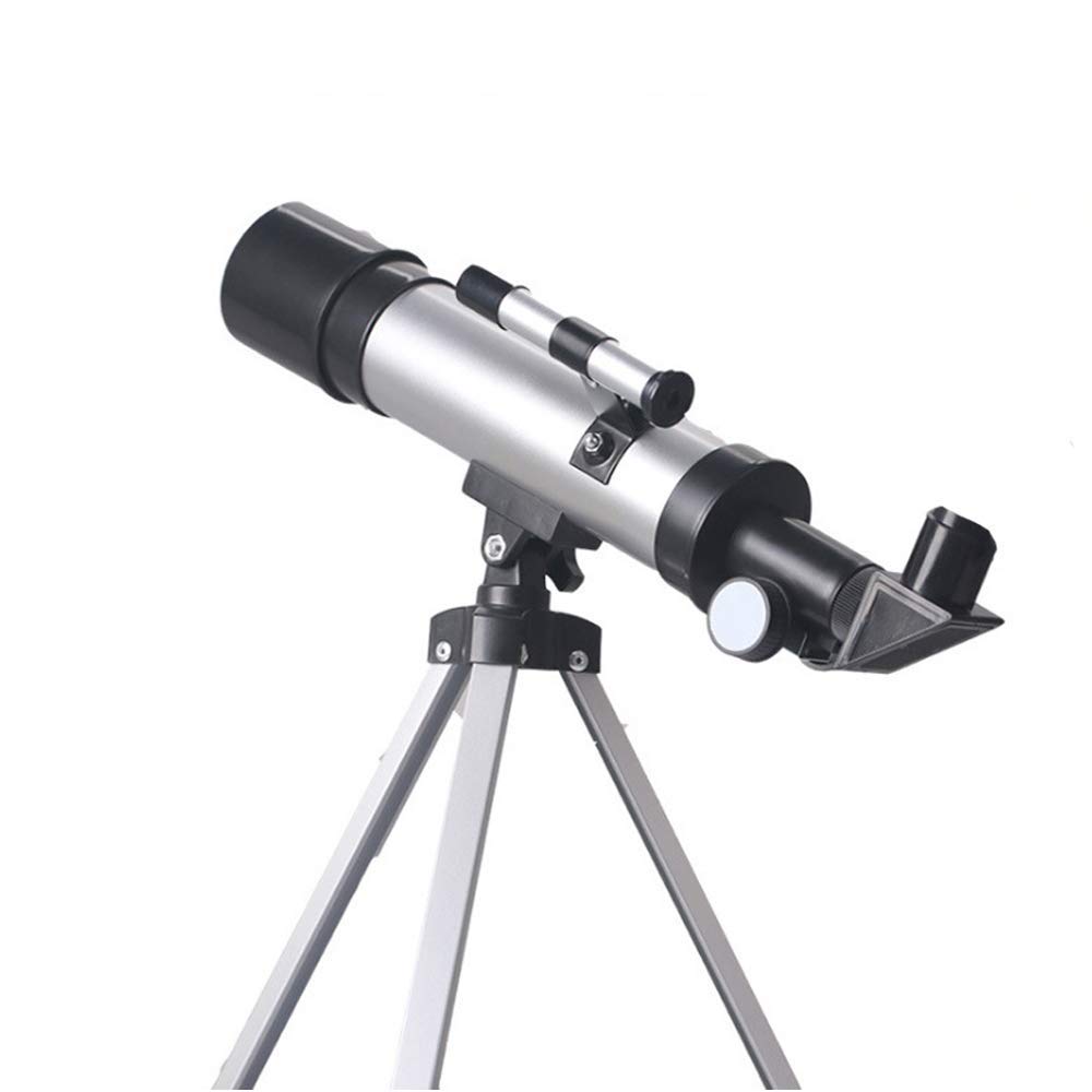Telescopio para niños Adultos, telescopio para astronomía con trípode Telescopio Ideal para Principiantes Telescopio Refractor astronómico con Adaptador para teléfono Inteligente Buen compañero para