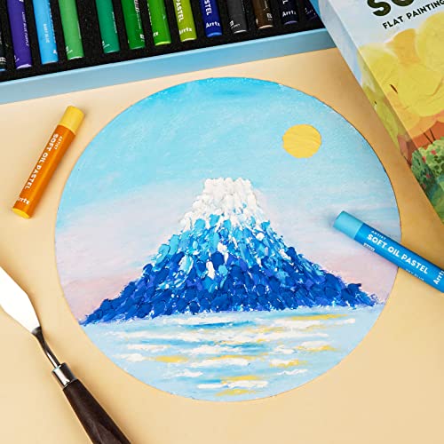 Arrtx Oil Pastels, 72 Colors Artist Soft Oil Pastels Vibrant And Creamy, Pastels Art Supplies For Artists, Beginners, Students, Kids Art Painting Drawing #TOP7