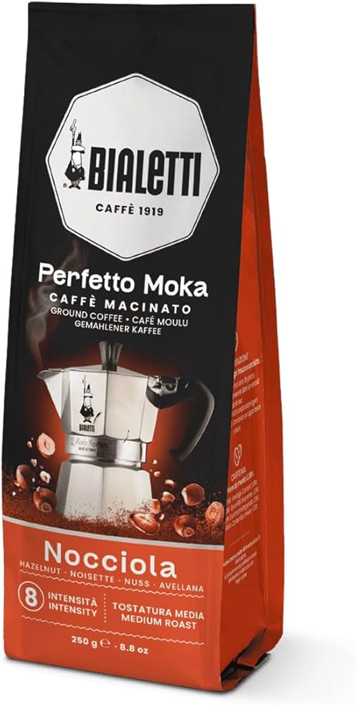 Amazon.com : Bialetti - Perfetto Moka Nocciola: Medium Roasting