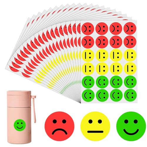 1200 Stück SmileyAufkleber,SmileySticker,Emoji Sticker,Sticker...