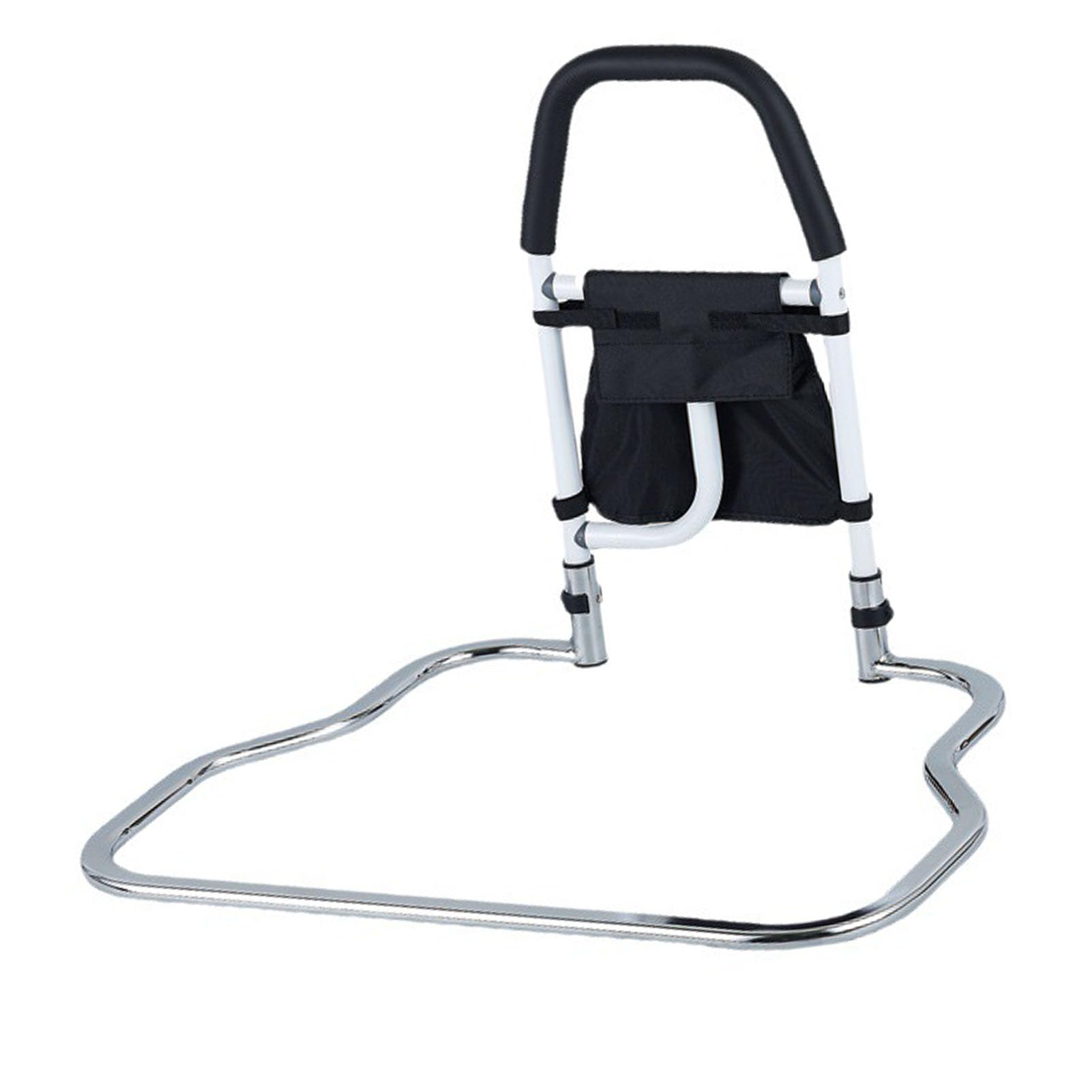 Barandilla de Cama, Barra de Asistencia de Cama de Aleación de Aluminio Fuerte Plegable para Adultos Mayores, Soporte Portátil para Uso Doméstico