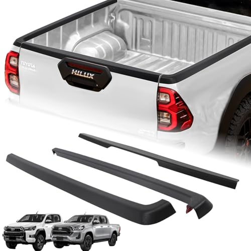 3-Piece Tailgate Protector & Bed Rail Guard Set for Toyota Accessories