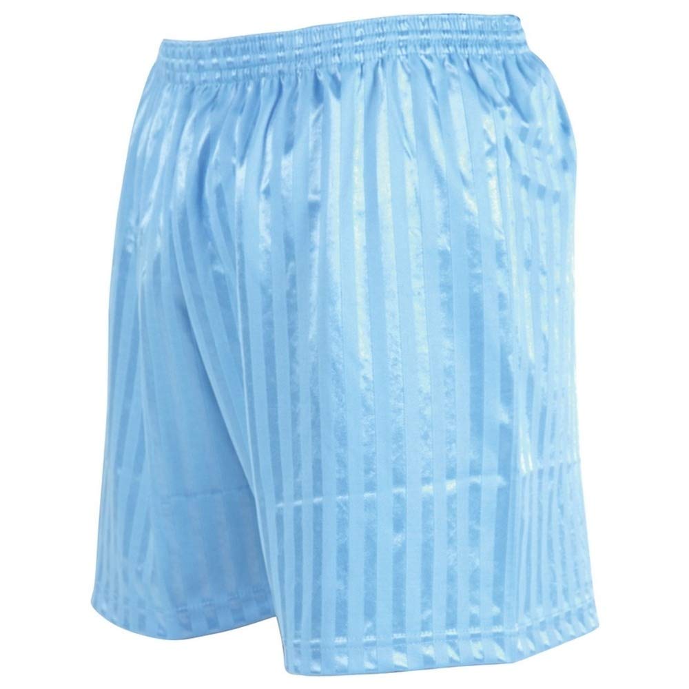 Precision Sky Striped Continental Football Shorts Adult