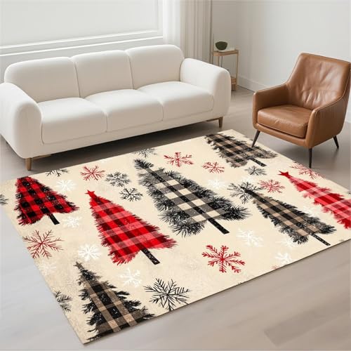 Tapis moderne rectangulaire pile bouclée résistant et imperméable - 2