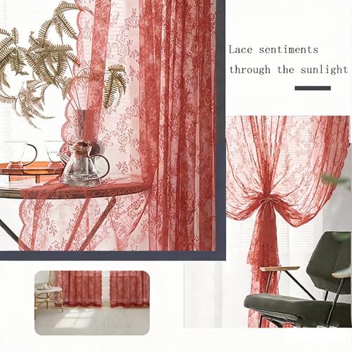 Cortinas de panel transparentes texturizadas de 59x71 pulgadas para sótanos 7