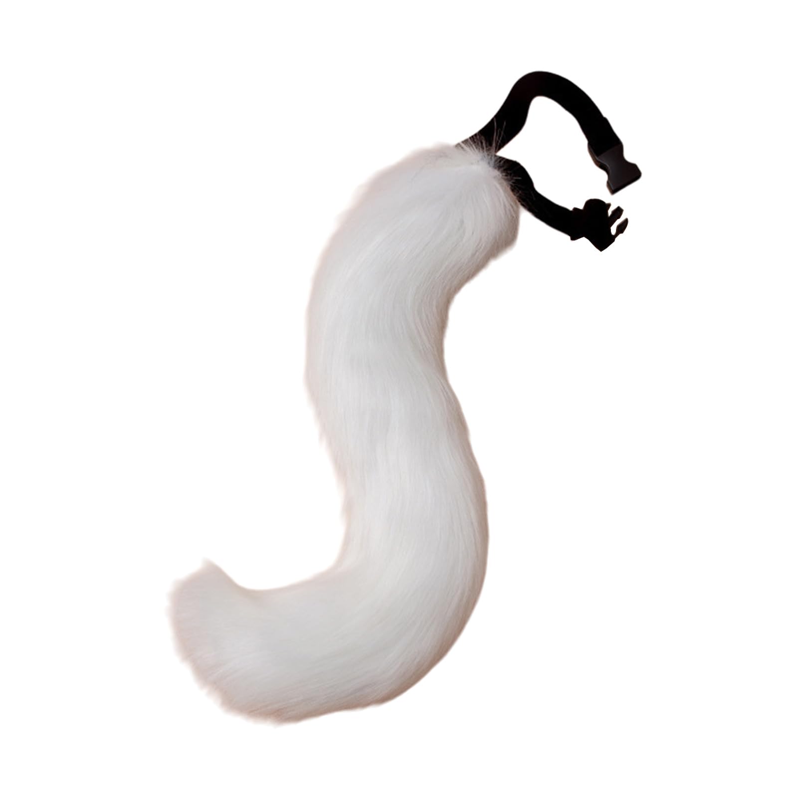 Tsophreniq Realistic Faux Foxes Tail Charm Comfortable Faux Ornament for Adding Styles to Any Ensembles Accessory