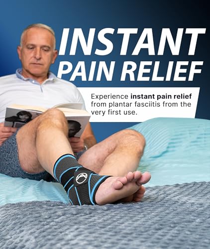 Koprez Plantar Fasciitis Sleeve - Plantar Fasciitis Relief, Plantar Fasciitis Socks, Ankle Compression Sleeve, Ankle Support for Women, Plantar Fasciitis Brace, Ankle Sleeve, Ankle Support Men - Thumbnail 3