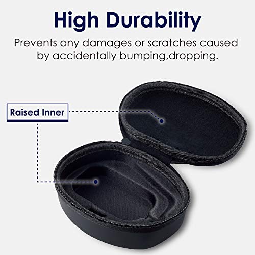 Image of ELECOM Official Hard EVA Travel Protection Storage Case Replacement for M-XT2&3 Series, Wired /Wireless Thumb Control Trackball Mouse, Ergonomic Design, Optical Gaming Sensor - Case Only (BMA-XT2BK)