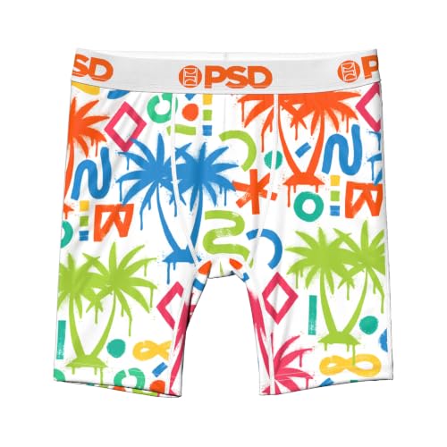 Image of PSD Youth Boys Underwear Tropical Graphic Boxer Briefs, Packs & Singles