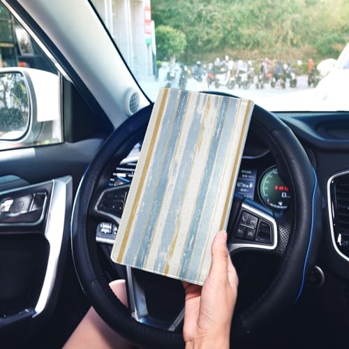 Organizador de coche de cuero miniatura 7