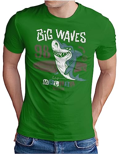 T-shirt Shark Surfing Malibu parfait pour vos journées farniente à la plage