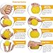 FMELAH 3 Resistance Levels Hand Exercise Balls, Stress Balls for Adults, Squeeze Balls for Physical Therapy, Hand Grip Strength Trainer Hand Squeezers for Strength, Wrist Forearm Finger Exerciser