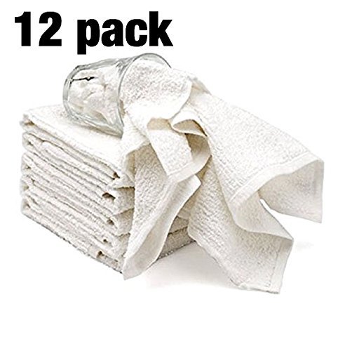 Bar Mop Cleaning Kitchen Dish Cloth Towels,100% Cotton, Machine Washable, Everyday Kitchen Basic