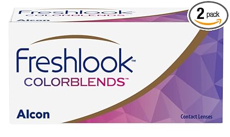 Freshlook Colorblends - Monthly Color Contact Lenses (-03.00, Turquoise, Pack of 2) | From Alcon