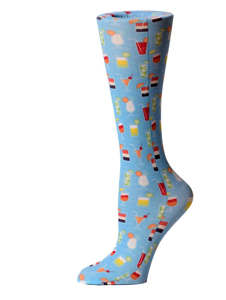 Cutieful womens Compression Sock, Black Butterfly, 5-11 — view 15