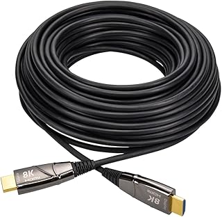 Cable Central LLC (20 Pack 30Ft eARC Fiber Optic HDMI Cable 8K/60Hz 48Gbps (Anti-Static Bags) - 30 Feet