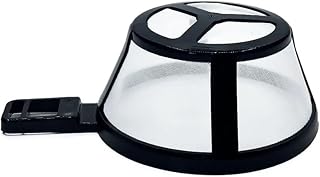 GUYTRM Filtro de café reutilizable de nailon for cafetera, cesta portátil, estilo taza, malla de protección ambiental, 1/3/5/10 unidades lingli(1pcs)
