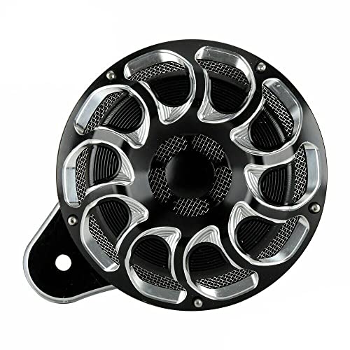 Eagle Lights ELH-B 120 dB SONICSHIELD Horn for Harley Davidson Models with Side Mount Horn (Black)