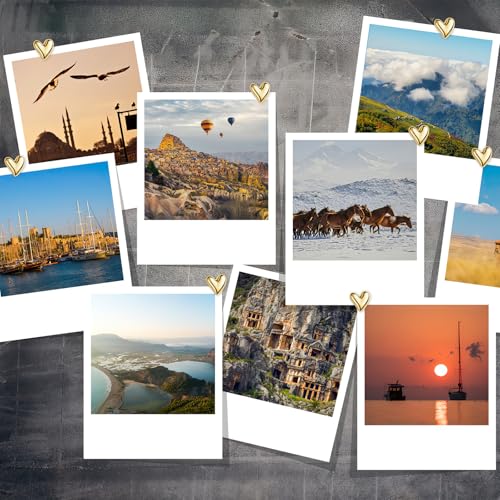 20 Stück Kühlschrankmagnete,Gold Herz Magnete für Magnettafel Kühlschrank Magnete,3D Kleine Dekorative Kühlschrankmagnete für Whiteboard,Kühlschrank,Kalender,Küche,Büro und Klassenzimmer