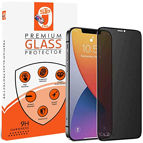 Image of Premium Privacy Tempered Glass Screen Protector For iPhone 14 Plus, iPhone 13 Pro Max with Edge to Edge Coverage and Easy Installation kit
