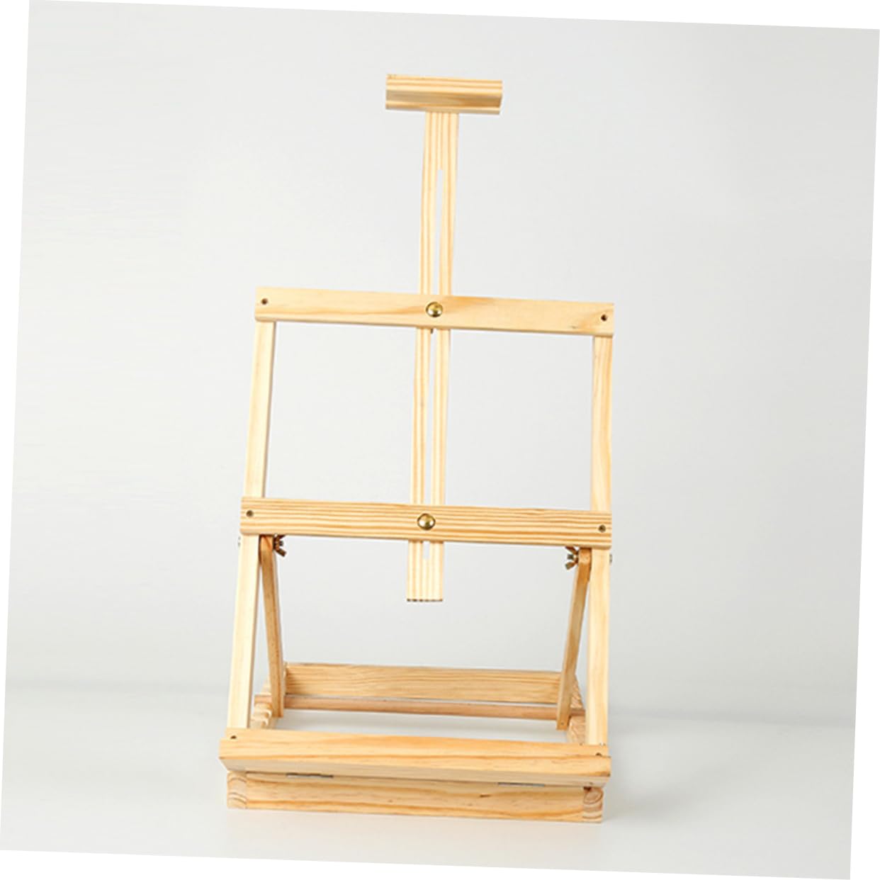 Angoily Holzstaffelei aus Kiefernholz mit Tischgestell Verstellbarer Posterständer für Hochzeiten und Outdoor Stabiles Staffelei Display für Künstler und Kinder