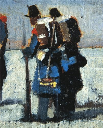 Cartel del lienzo de alta calidad Soldati Francesi Di Fattori obra de arte lona de 60x90cm