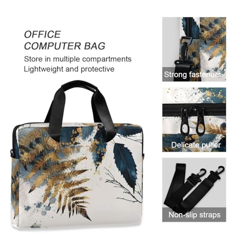 Bolso de hombro para laptop con múltiples bolsillos miniatura 4