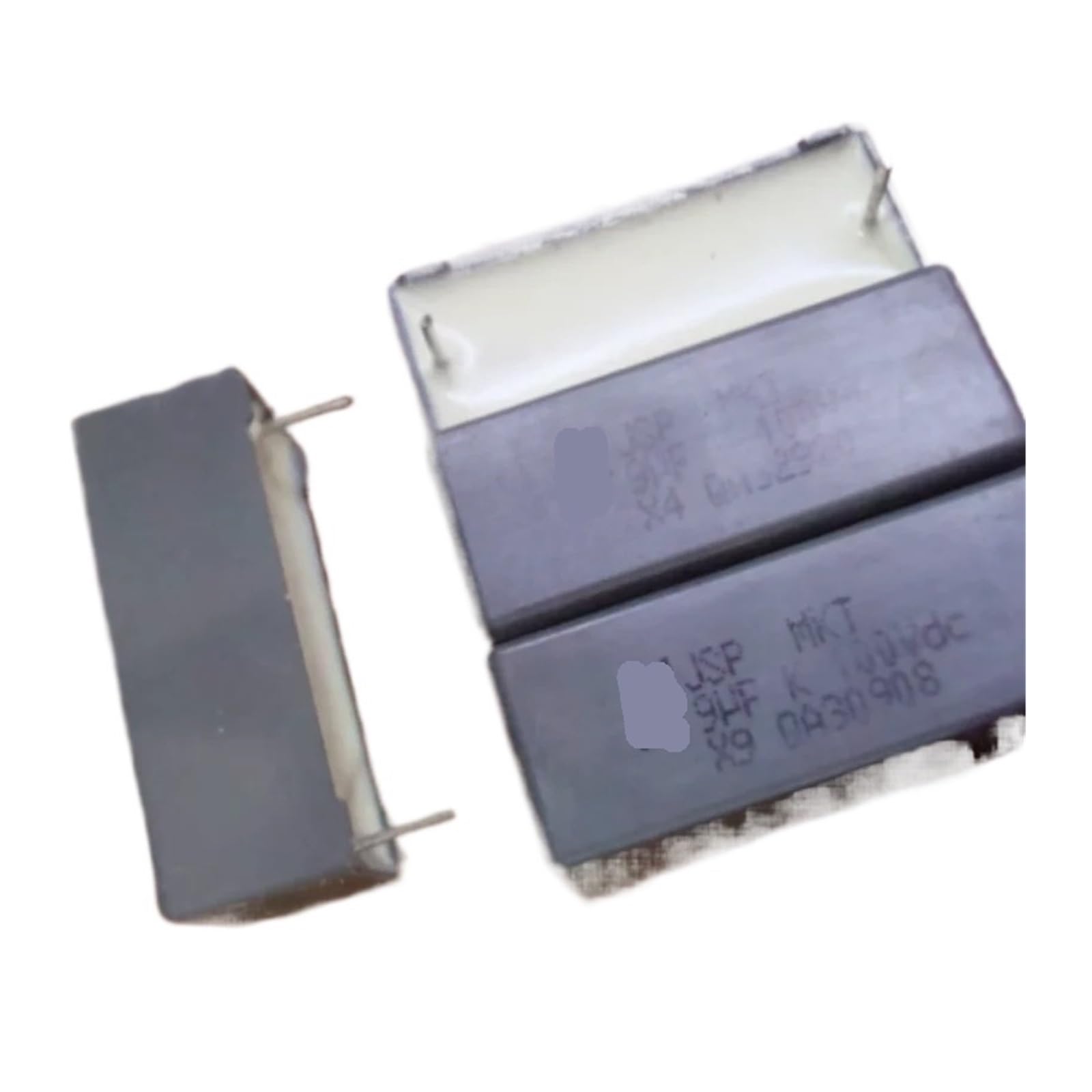 BALYDLUL 5PCS 100V 9UF Copper Pin Frequency Divider Coupled with Polarized Capacitor