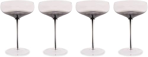 Aroma360 Hotel Collection - Copas de vino de cristal para bodas, graduaciones y fiestas elegantes, copas de vino elegantes con tallos - Copas