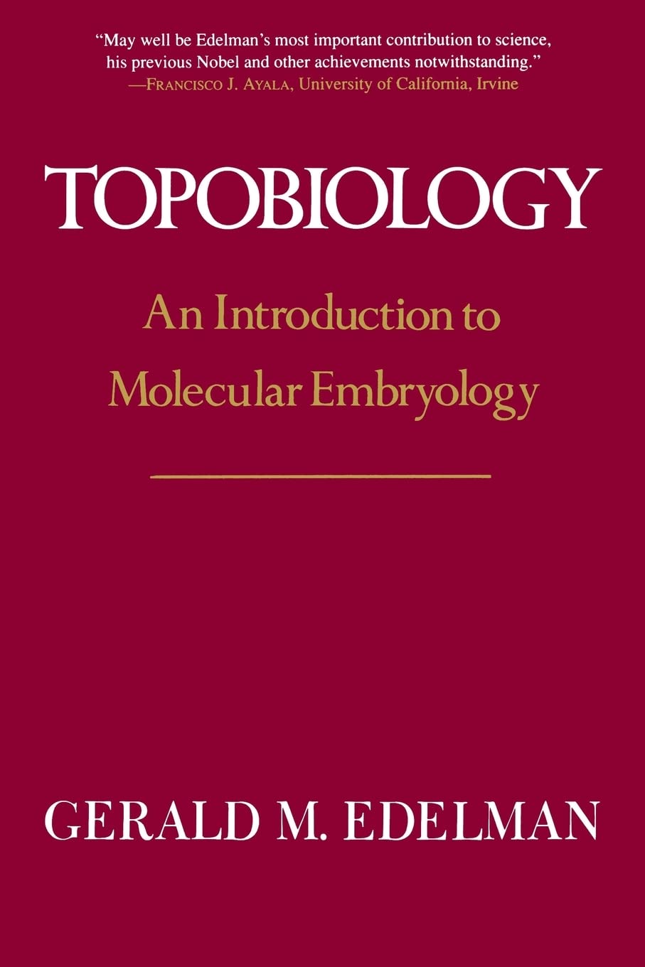 Buy Topobiology — BookShops.in