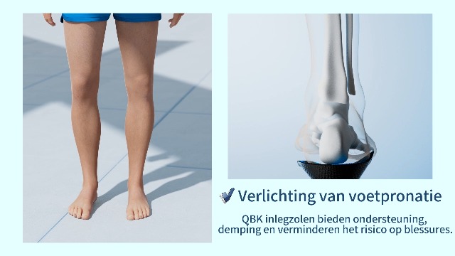 Fasciitis Plantaris Inlegzolen QBK Comfortabele