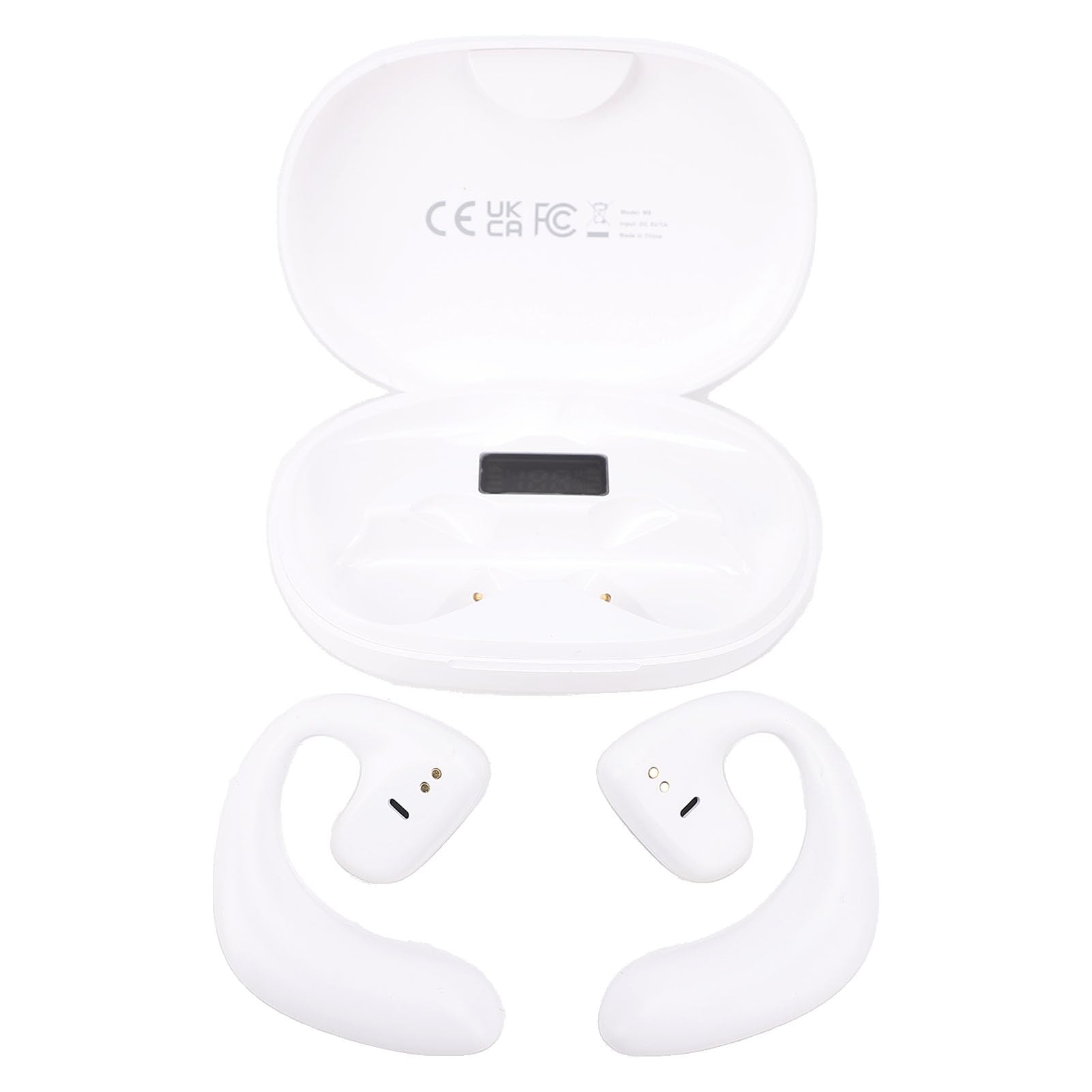 Fabater Auricolari Traduttori Multilingue Wireless con Cancellazione del Rumore per Viaggi D'affari, Chiamate Musicali, Auricolari Wireless per Traduzione AI per Viaggiatori D'affari (WHITE)