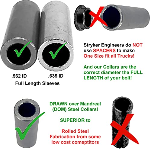 Stryker Off Road Design Upgraded Dodge Ram 1500 2500 3500 4Wd Control Arms 2-3" Lift Height 2003 To 2009 Cad Engineered And Made In The Usa With Usa Steel #TOP3