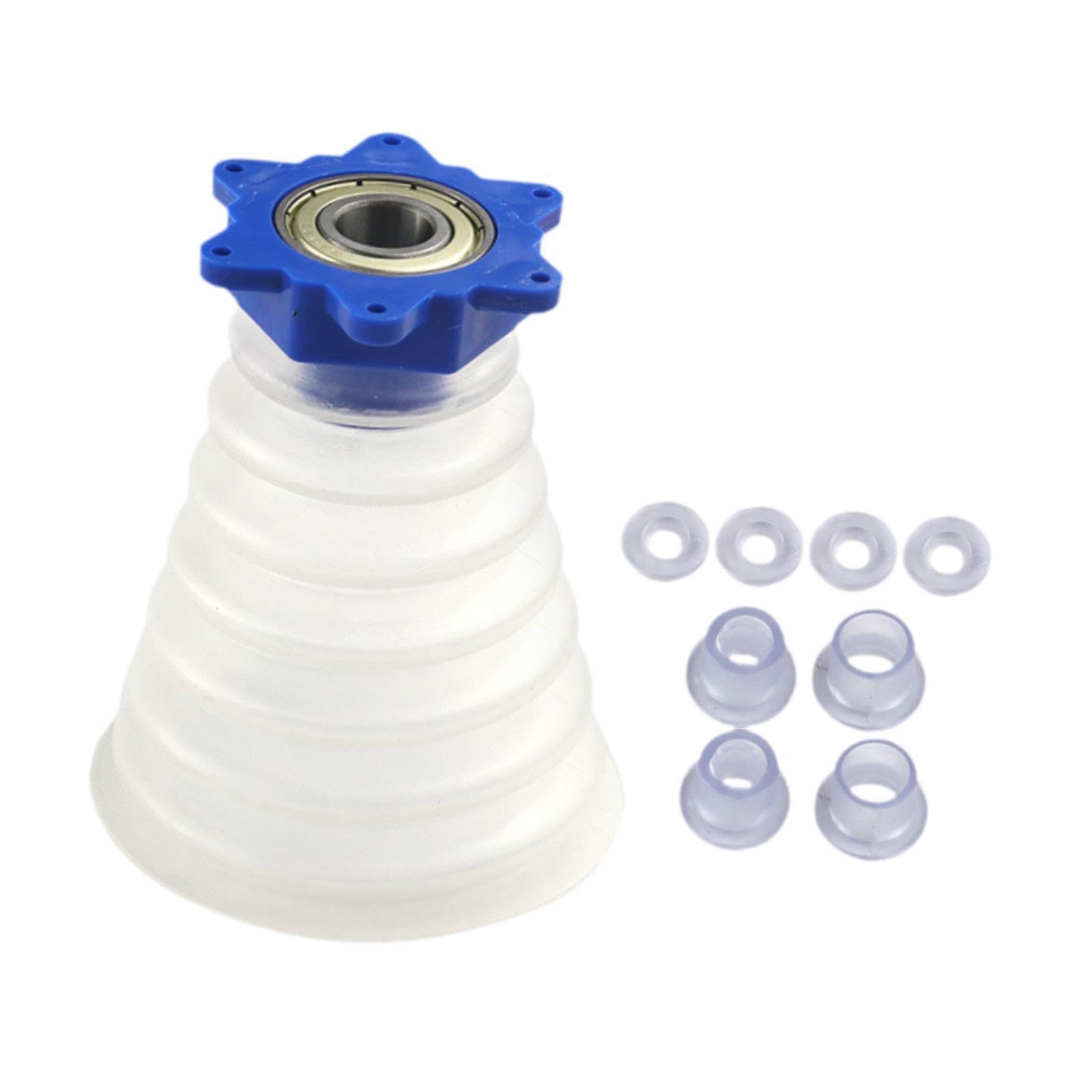 PIXZCSA Efficient Drill Dust Catcher Bowl Combines Strong Toughness and