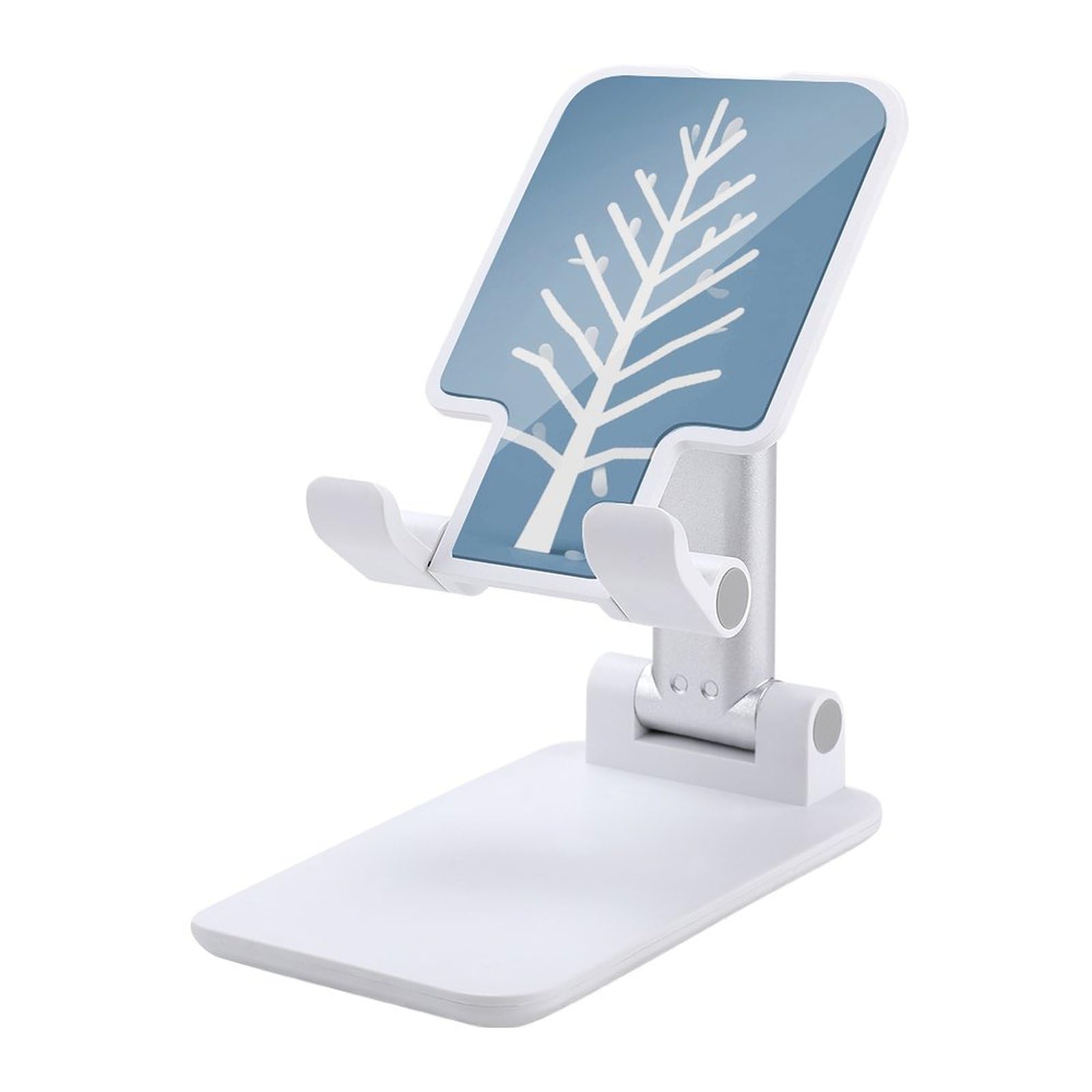 Support de téléphone pliable bureau pour iPhone support smartphone réglable Android - 7