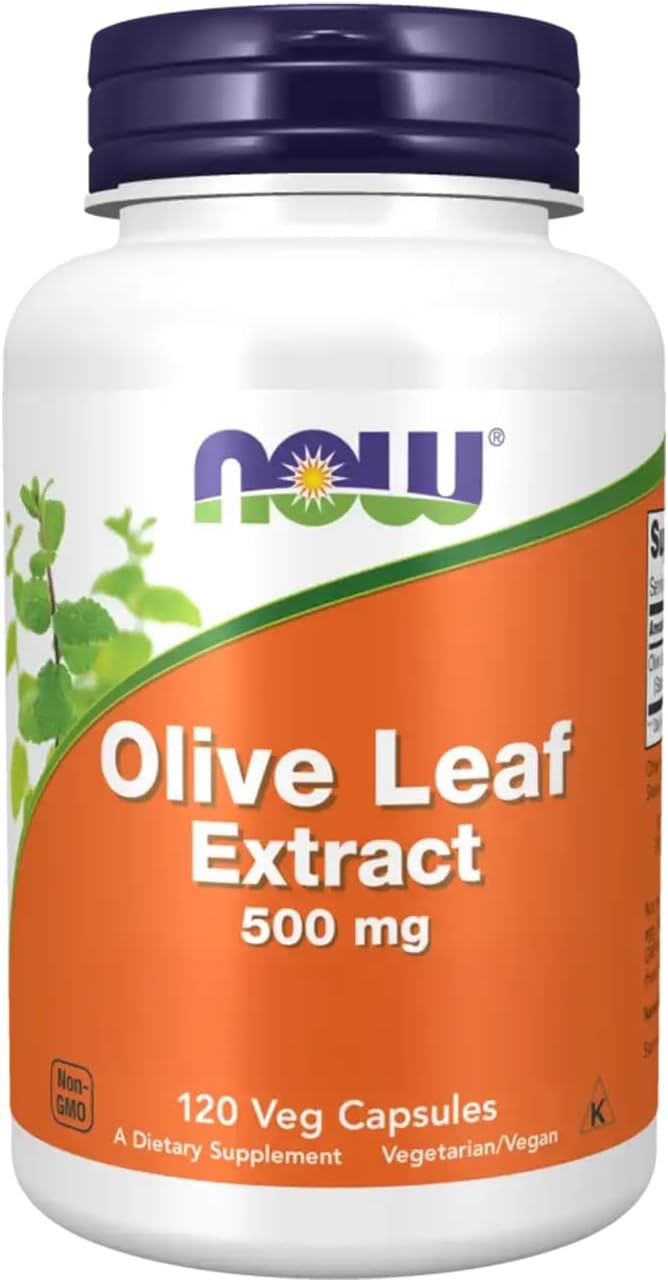 NOW FOODS Olive Leaf Extract 500 Mg, 120 CT