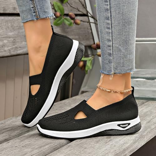 Skechers Mujer Trabajo Antideslizante Zapatos Cu00f3modos