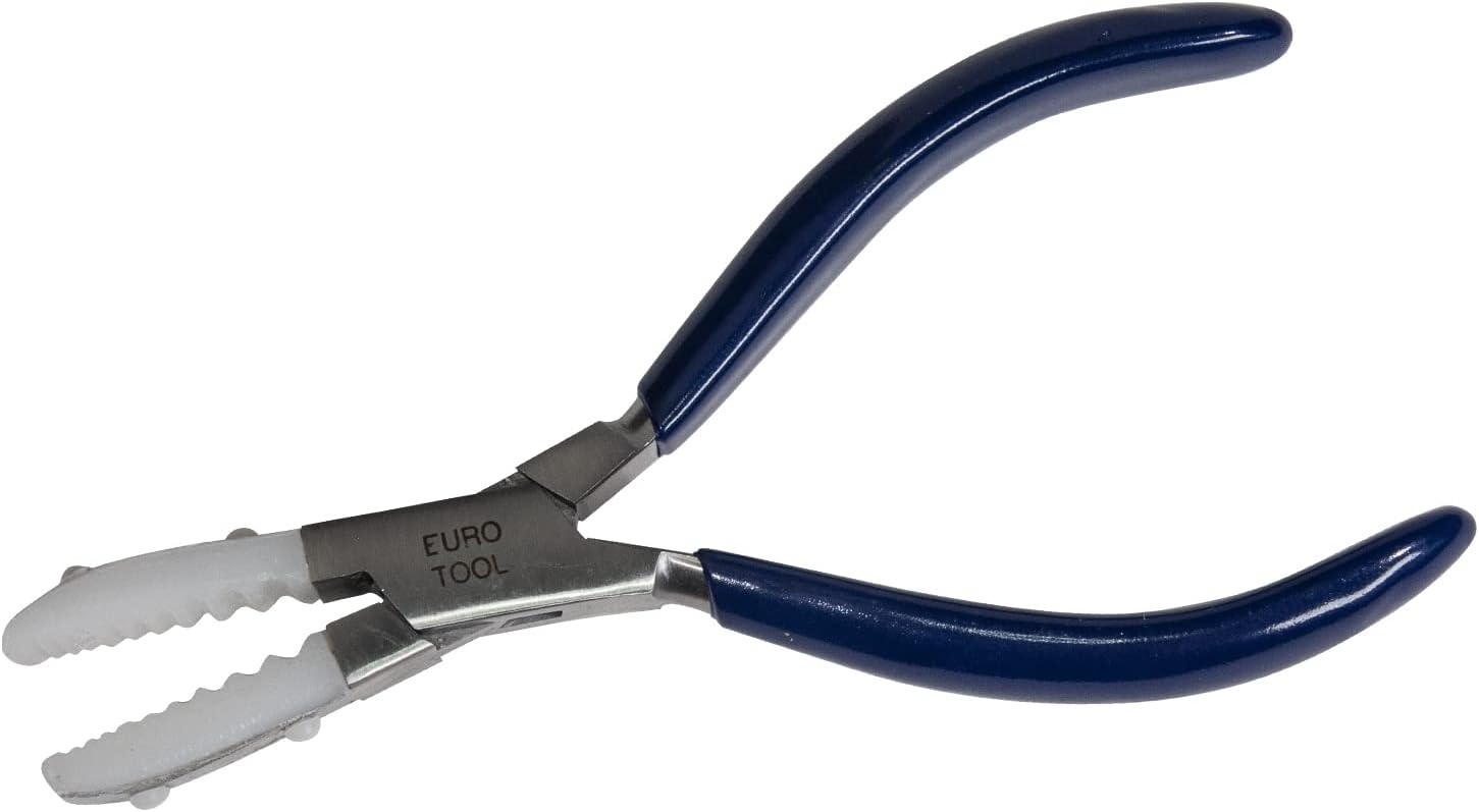 6-1/2" Nylon Jaw Tube Holding Plier Pliers Jewelry Making Metal Forming Tool