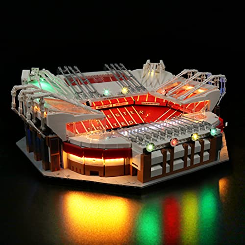 LDB SHOP LED Beleuchtungsset für Lego 10272 Bausteinen Modell, LED Licht-Set Kompatibel mit Lego Old Trafford Manchester… – Bild 7