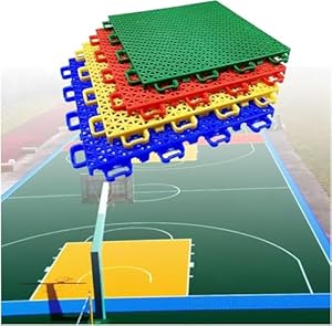 WTLONBF Modulare Sportplatzfliesen für Innen & Außen